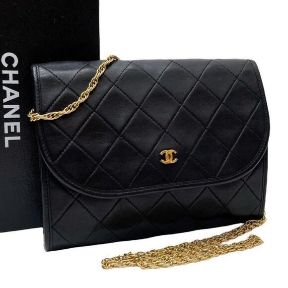 CHANEL Handbags - Authentic CHANEL 24K Vintage Classic Single Flap Bag Quilted Lambskin Chain Tote